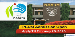 NAARM Begins PGDM ABM Admission 2026